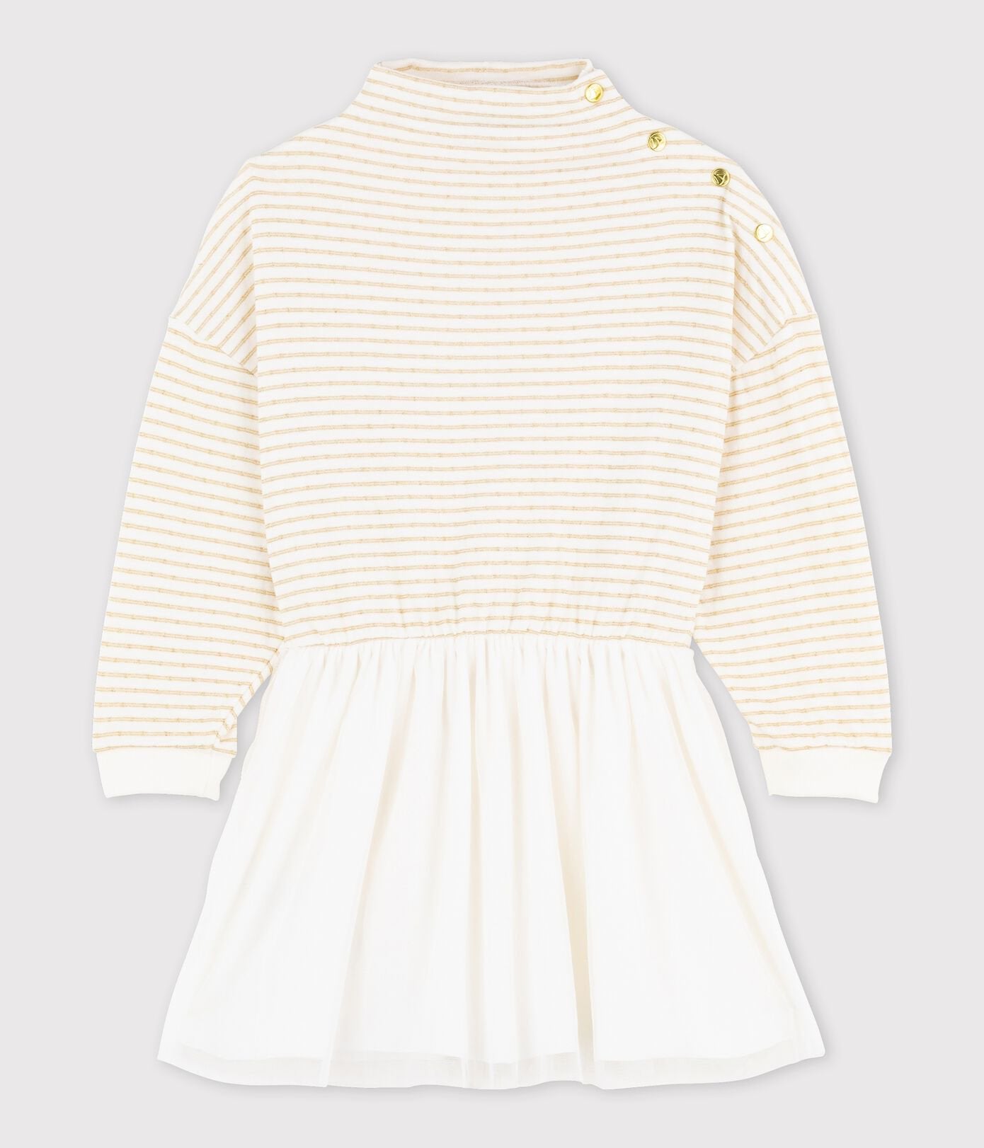 Petit Bateau Meisje Jurk maat 128, Kinderen en Baby's, Kinderkleding | Maat 128, Ophalen of Verzenden, Zo goed als nieuw, Meisje