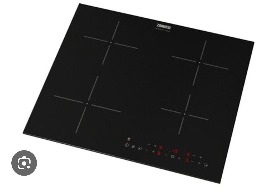 Zanussi ZITN643K Inductiekookplaat - Nieuwstaat, Witgoed en Apparatuur, Kookplaten, Ophalen, 4 kookzones, Zo goed als nieuw, Inbouw