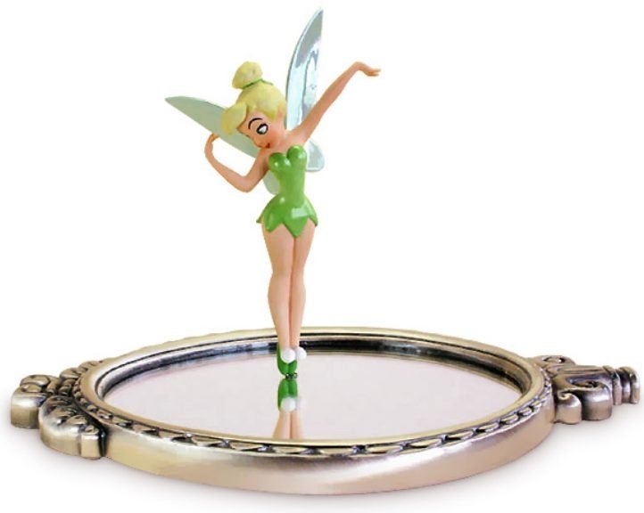 WDCC Tinkerbel op Spiegel - Disney beeldje, Verzamelen, Ophalen, Nieuw