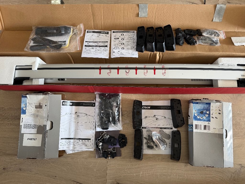 Yakima Whispbar S17Y dakdragerset voor de Tesla Model S, Auto diversen, Ophalen, Zo goed als nieuw