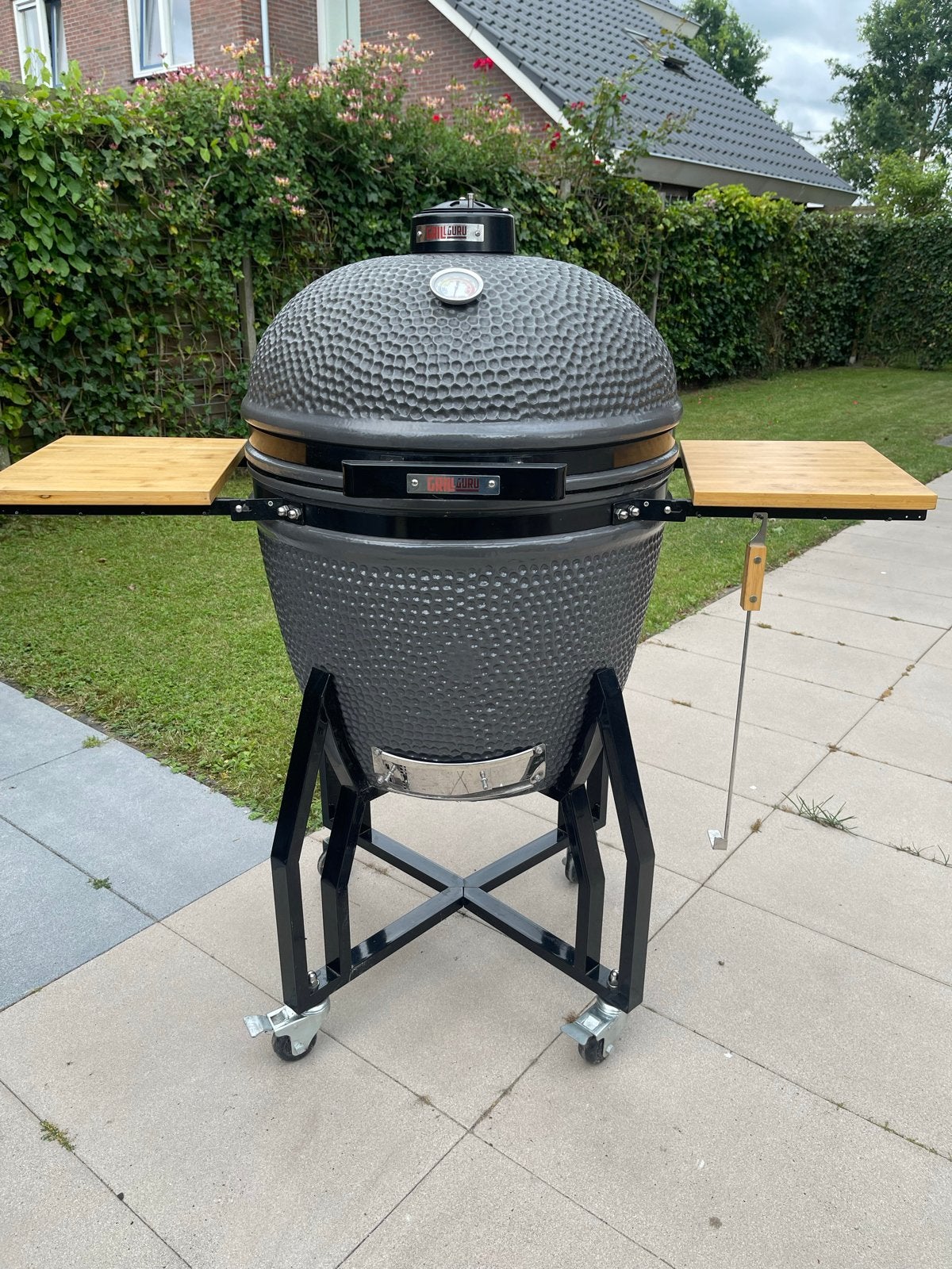 Grill Guru Kamado XL - Zo goed als nieuw, Tuin en Terras, Houtskoolbarbecues, Ophalen, Zo goed als nieuw