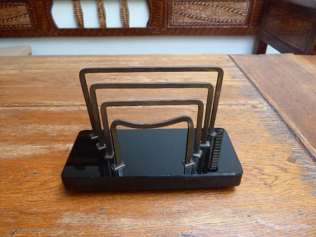 Art deco marmeren brievenhouder, Ophalen of Verzenden
