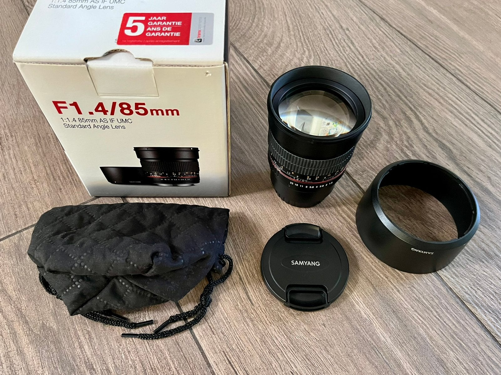 Samyang f1.4 / 85mm as if umc- Fujifilm, Overige merken, 85 mm, Zo goed als nieuw, Fujifilm X-mount