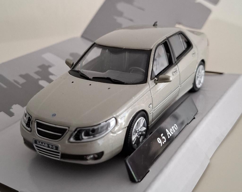 Saab 9-5 Aero, Hobby en Vrije tijd, Modelauto's | 1:43, Ophalen of Verzenden, Nieuw, Auto, Overige merken