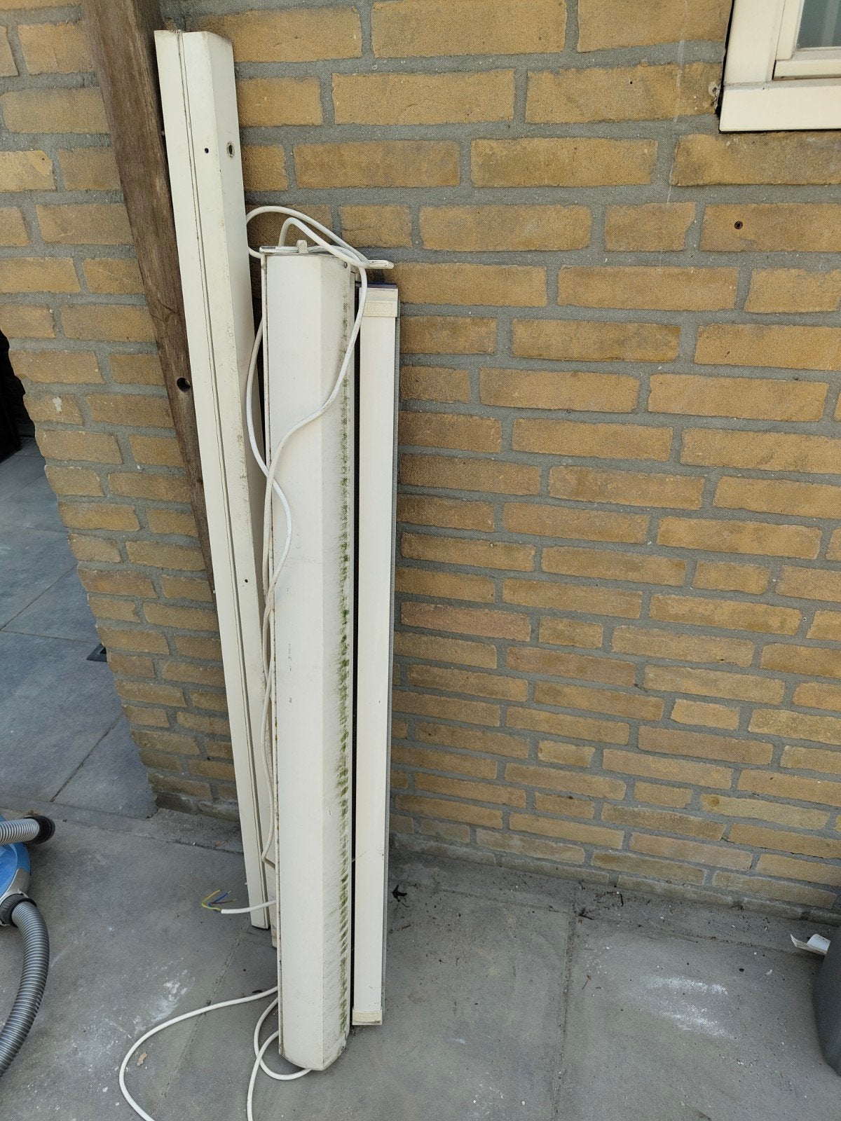 Gebruikt Zonnescherm Screen 120x142 cm - Warmtewerend, Tuin en Terras, Zonneschermen, Gebruikt, Ophalen of Verzenden, Minder dan 250 cm
