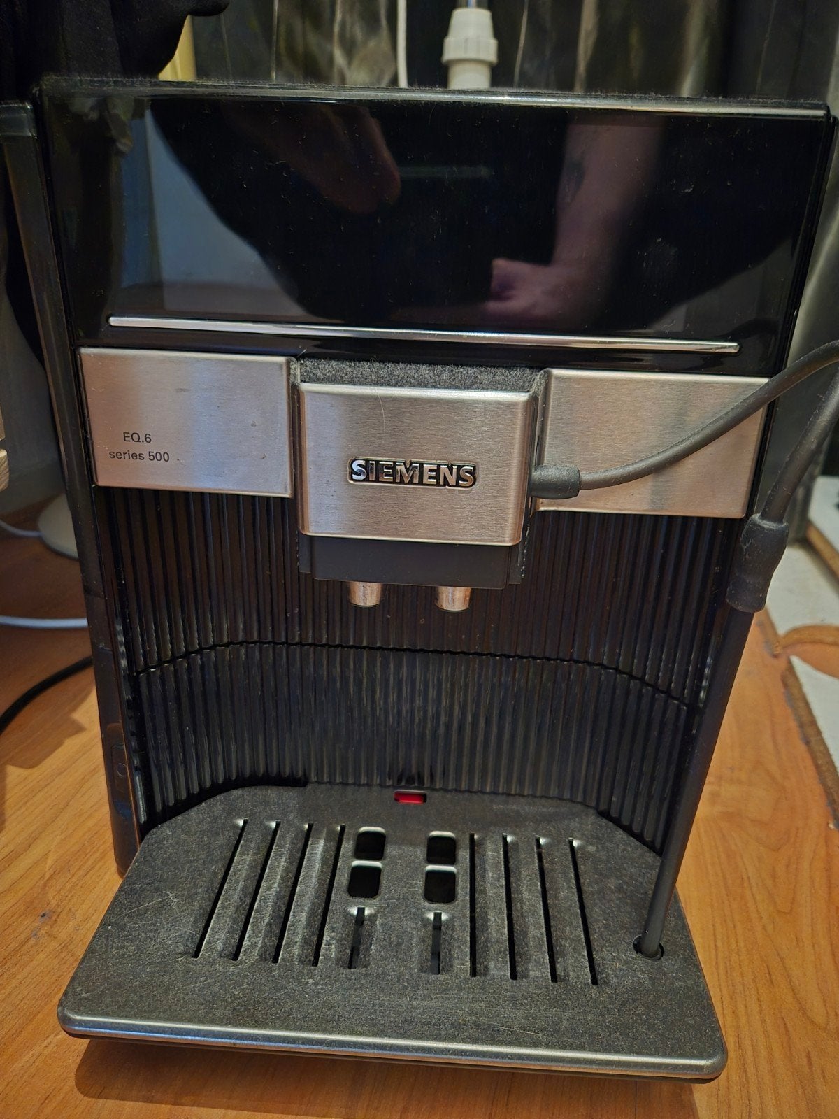 espresso machine van siemens, Witgoed en Apparatuur, Koffiezetapparaten, Ophalen, Gebruikt, Espresso apparaat, Koffiebonen