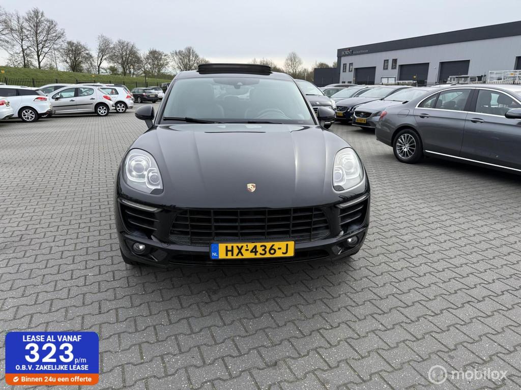 Porsche Macan 3.0 D S leer dak camera ex bpm, Auto's, Porsche, Bedrijf, Te koop, Macan, 4x4, ABS, Airbags, Airconditioning, Alarm