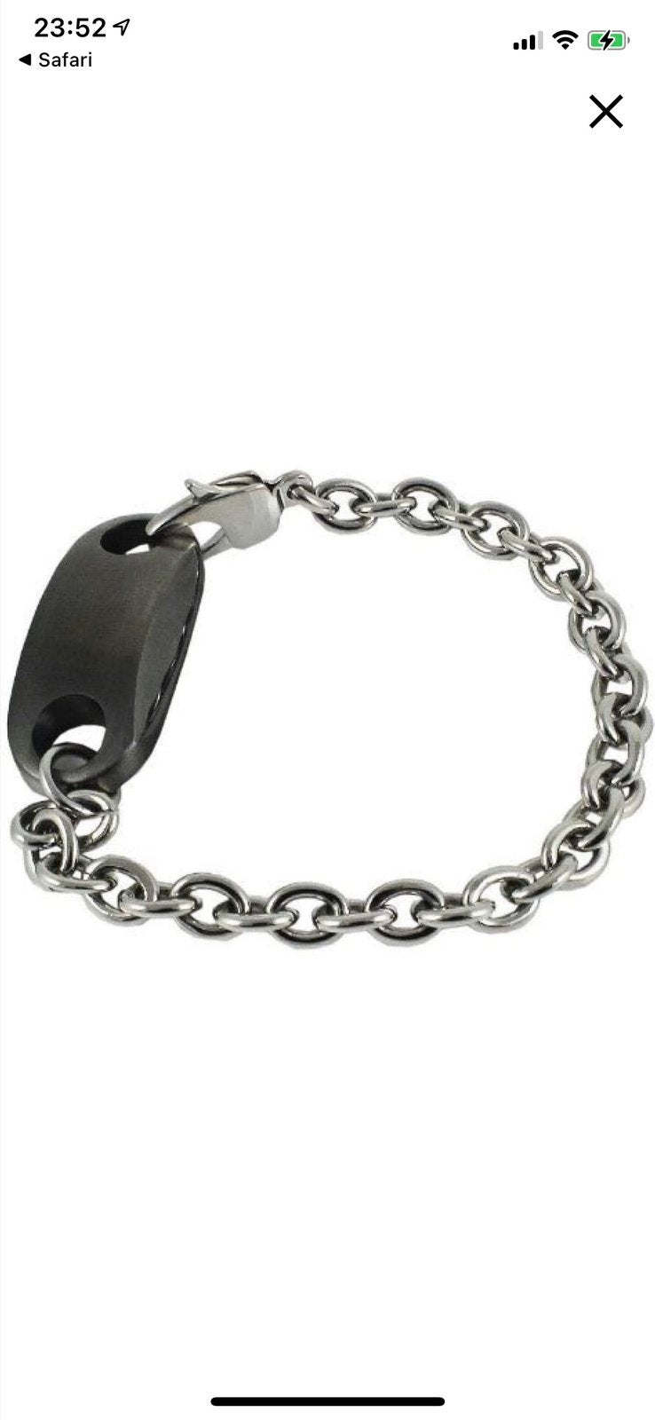 NIEUW Schakel armband edelstaal van het merk BREIL, Ophalen of Verzenden, Nieuw, Staal