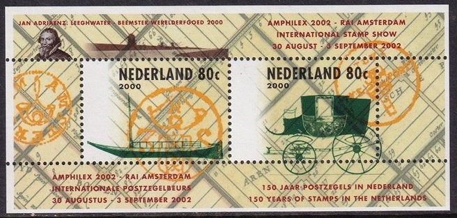 B590 - Nederland nvph 1926 postfris , 150 jaar postzegels in, Postzegels en Munten, Postzegels | Nederland, Verzenden, Na 1940