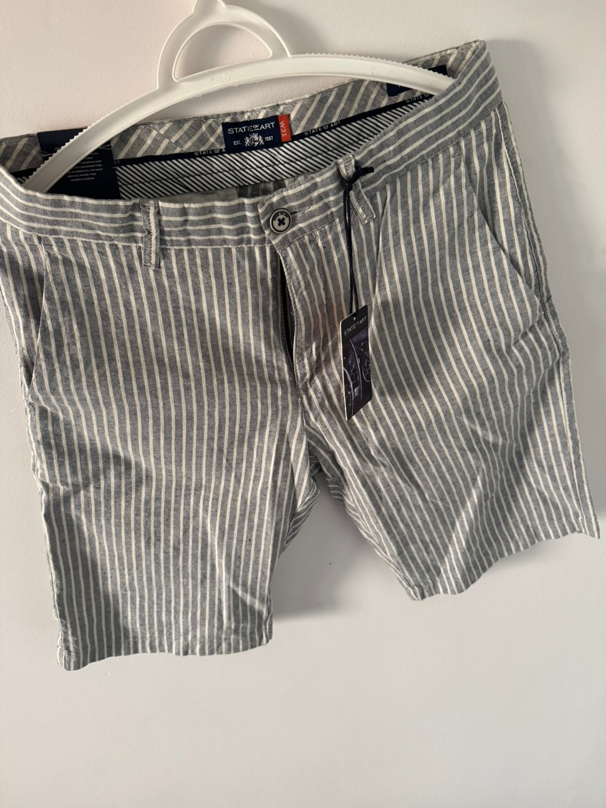 Linnen korte broek State of Art, Ophalen of Verzenden, Nieuw