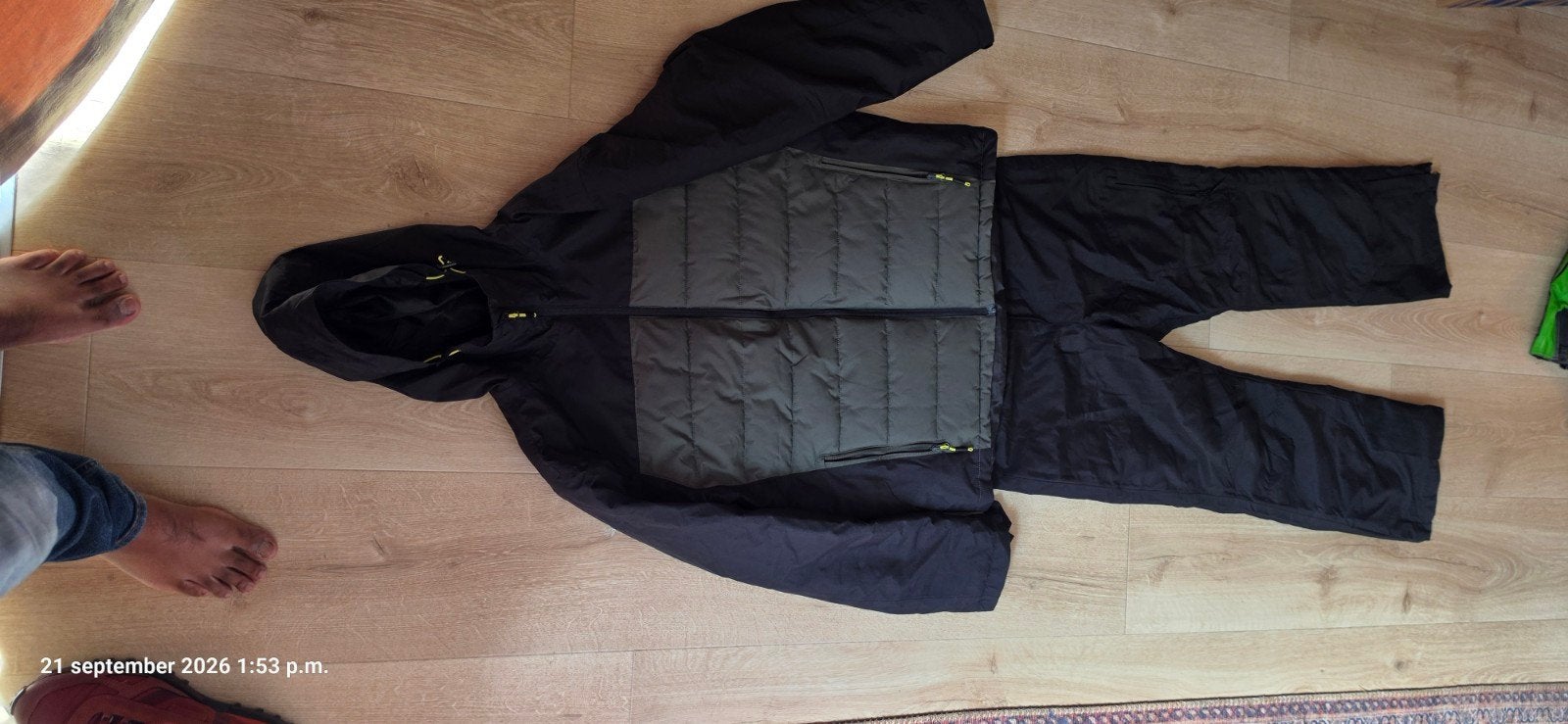 Nieuw ski-jas en skibroek - Maat L / W33/W34 L32, Ophalen of Verzenden, Nieuw, Maat 52/54 (L), Crivit