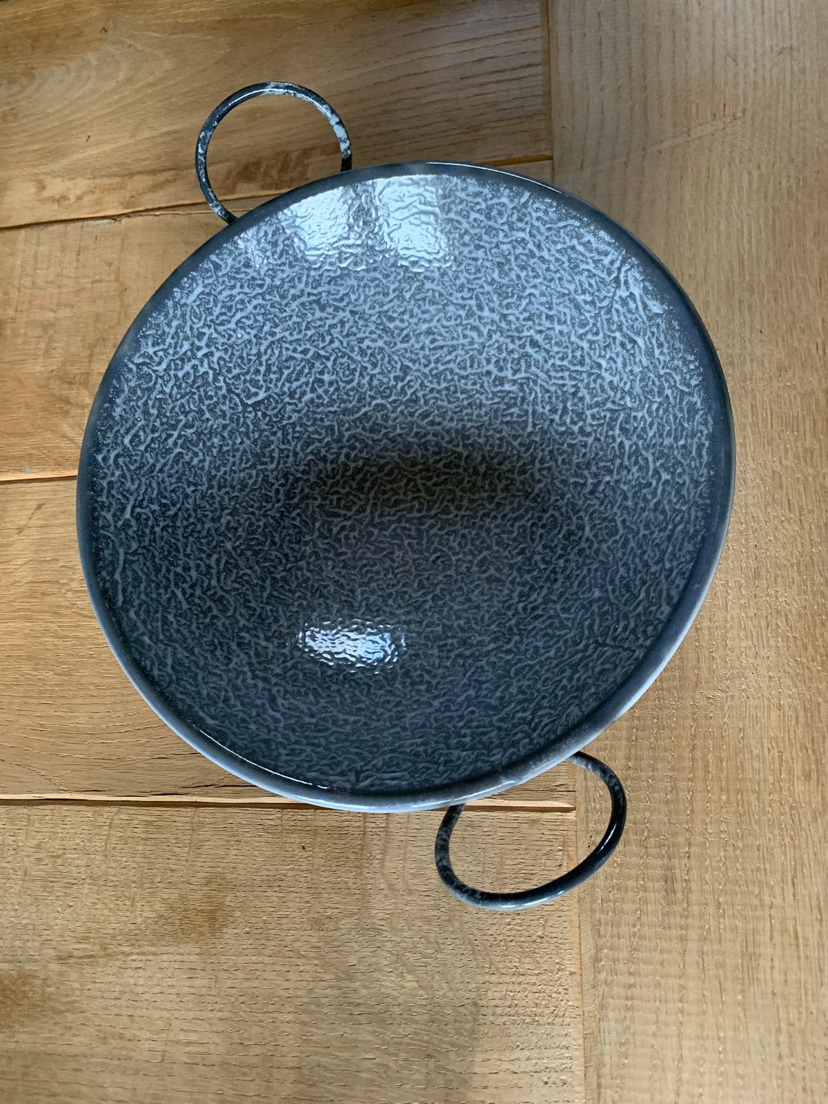 Vintage wok, Ophalen, Gebruikt, Emaille, Wok