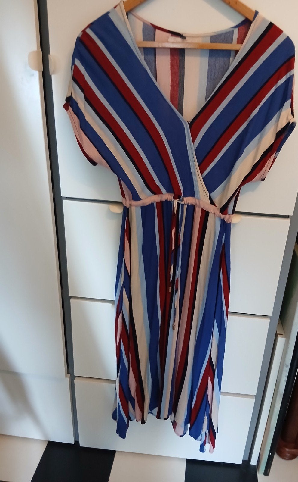 Gestreepte jurk maat XS van Freebird, Blauw, Ophalen of Verzenden, Zo goed als nieuw, Freebird