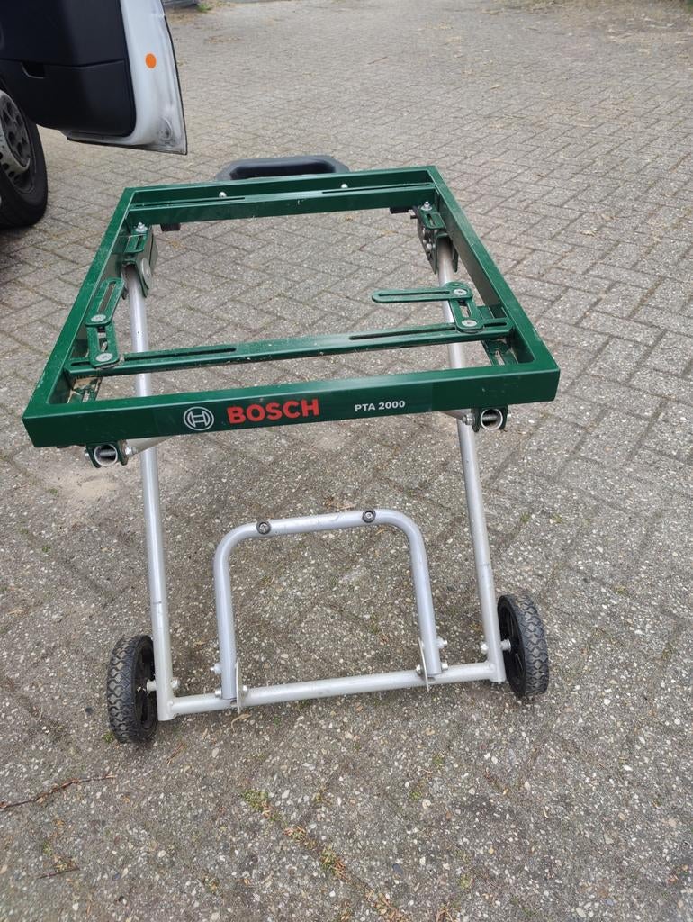 Bosch PTA 2000 Onderstel voor Afkortzaag/Cirkelzaag, Ophalen, Gebruikt, 70 mm of meer, Afkortzaag