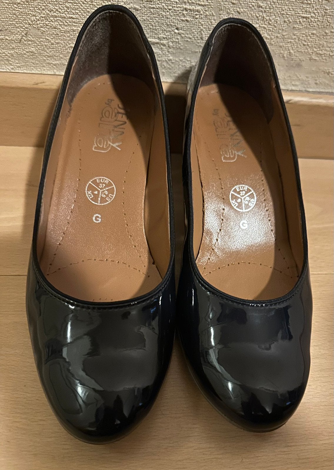 Blauwe lakleren pumps van ara, maat 37 G, Ophalen of Verzenden, Zo goed als nieuw, Blauw