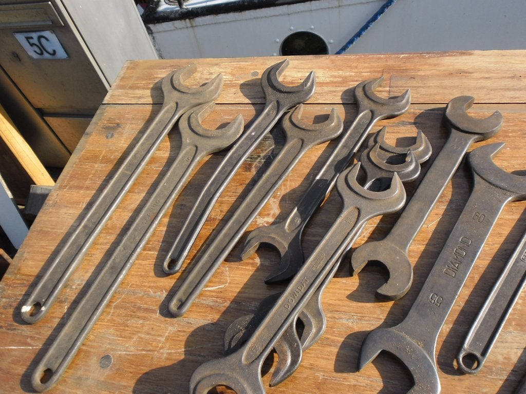 Steeksleutels grote maten, Doe-het-zelf en Verbouw, Gereedschap | Handgereedschap, Ophalen, Gebruikt