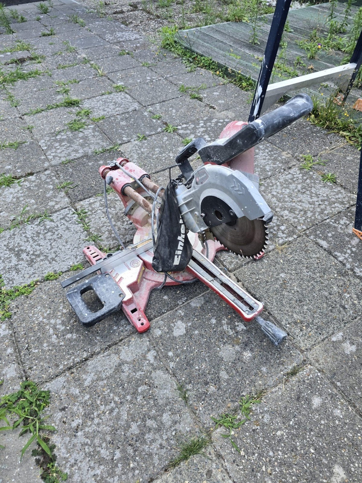 Einhell Afkortzaag - Gebruikt, Ophalen, Gebruikt, Afkortzaag, Einhell