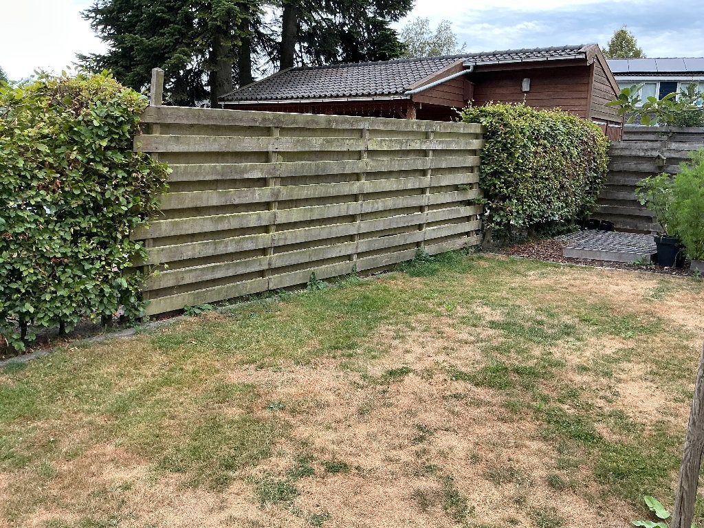 Houten schutting, Tuin en Terras, Ophalen, 6 meter of meer, Hout, 1 tot 2 meter