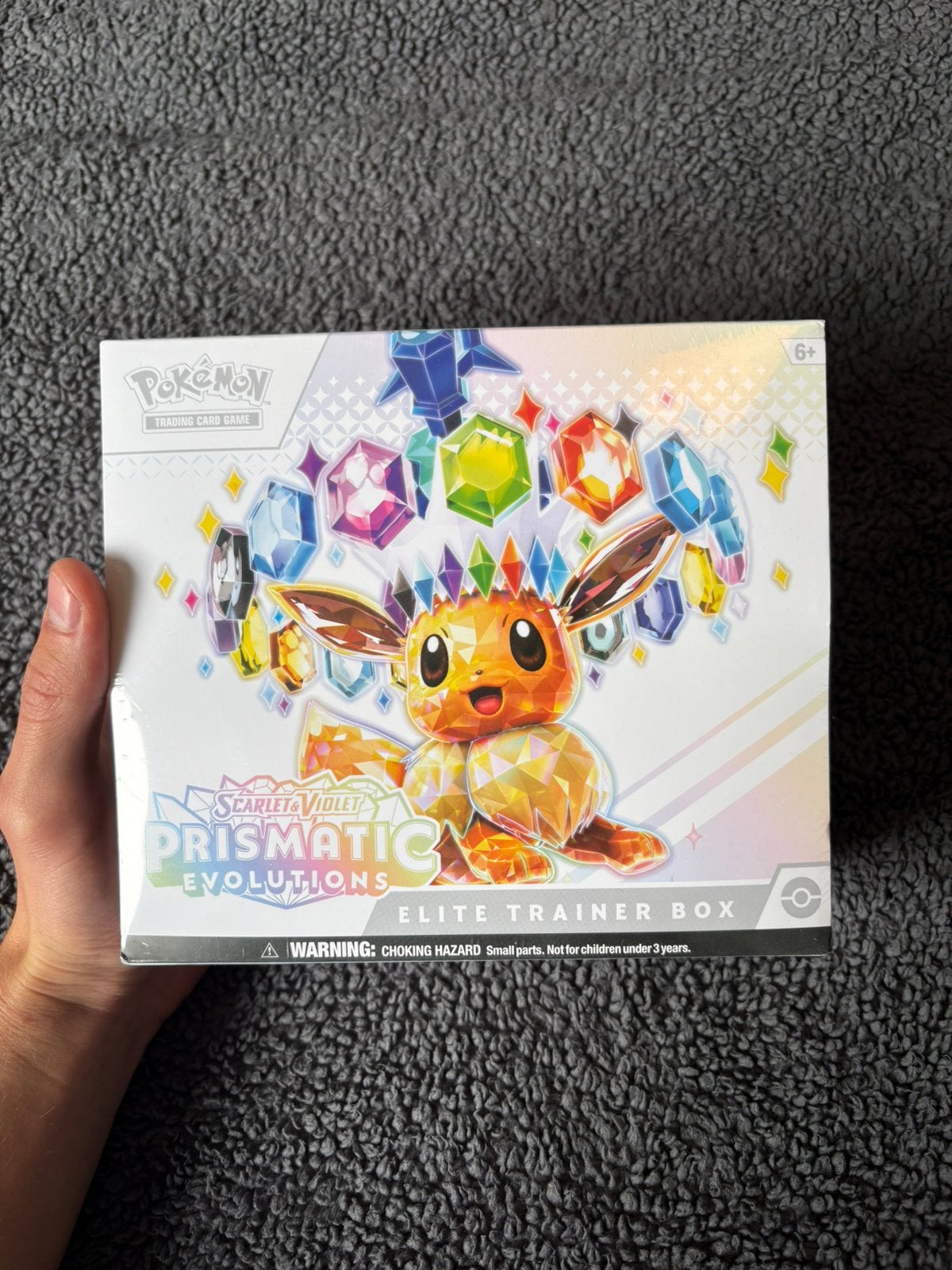 Prismatic evolutions elite trainer box, Spelcomputers en Games, Games | Nintendo 2DS en 3DS, 1 speler, Ophalen of Verzenden, Zo goed als nieuw