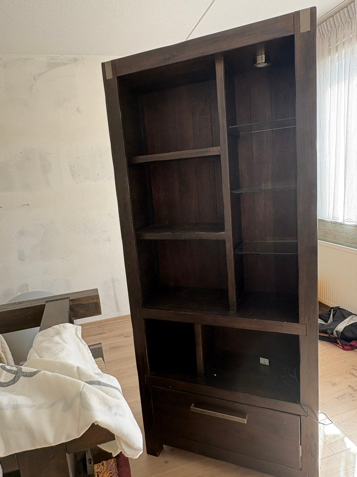 Massief houten Kast, tv kast, salon/bijzettafel,eethoektafel, Huis en Inrichting, Ophalen