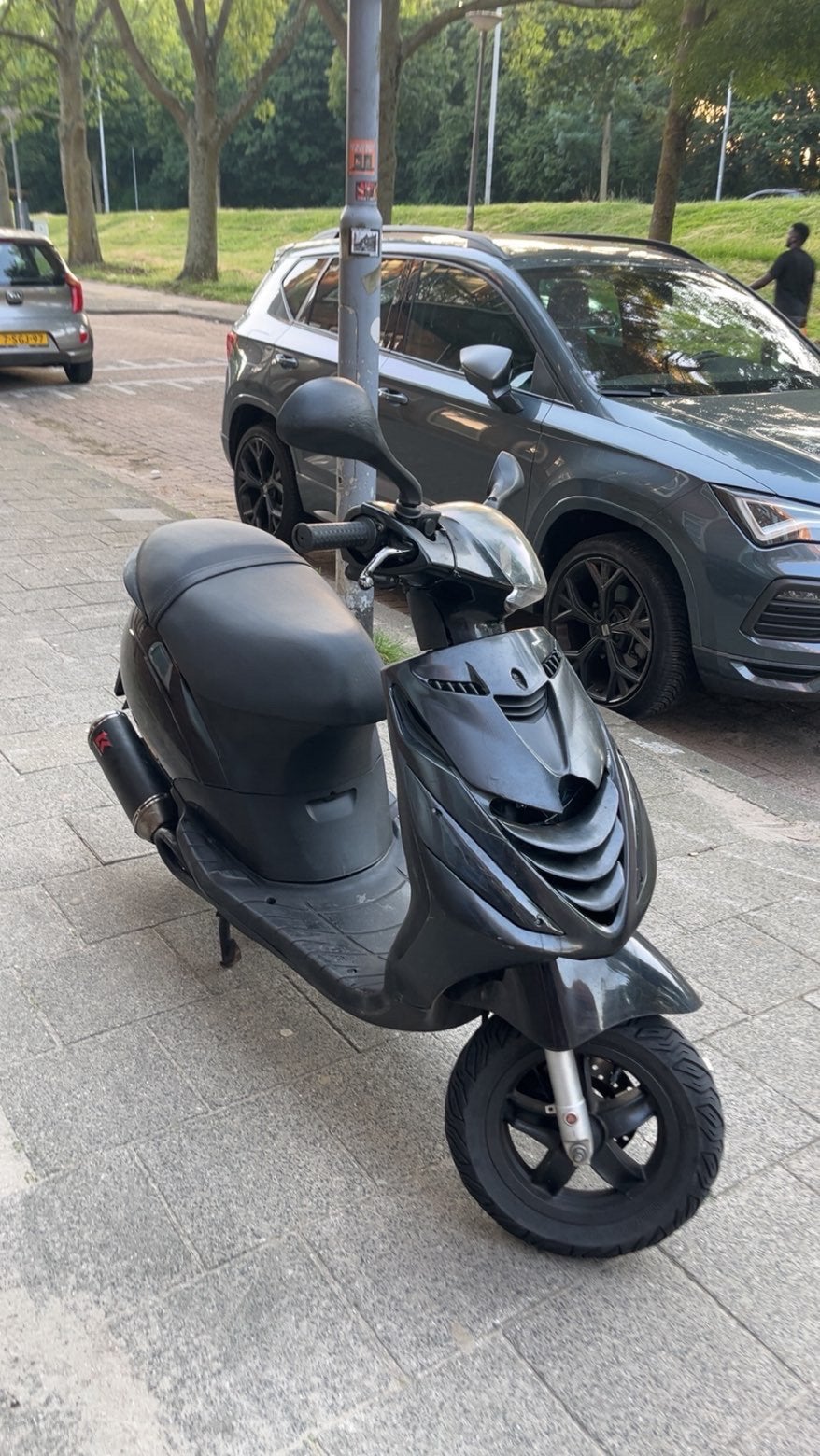 Piaggio Zip 4 Takt 80cc - Zwart, Snelle Optrek, Begrenzer, Fietsen en Brommers, Ophalen, Gebruikt, Zip, 80 cc