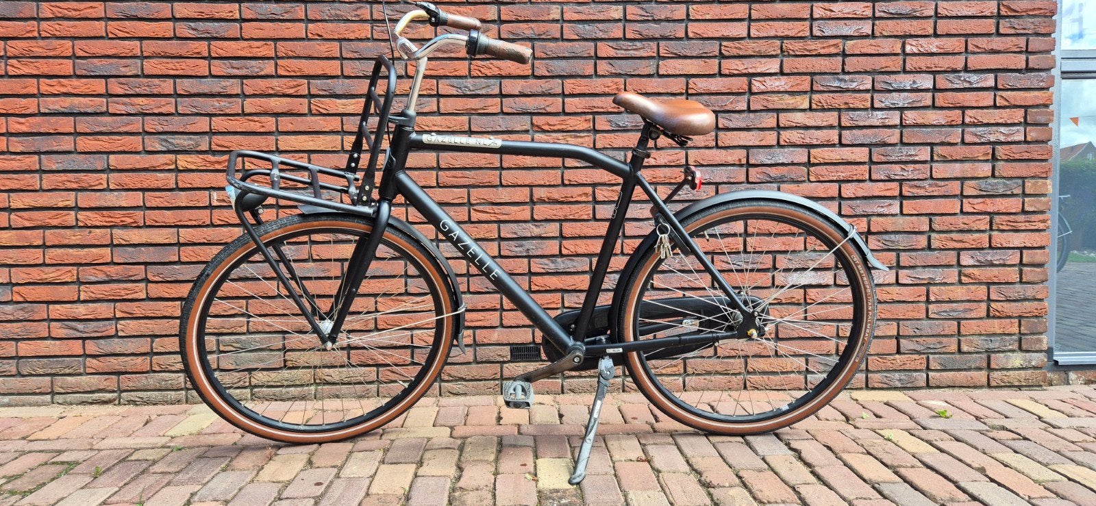 Gazelle 2e hands fiets uit 2016, frame 59cm, Terugtraprem, Gebruikt, Versnellingen, Ophalen of Verzenden
