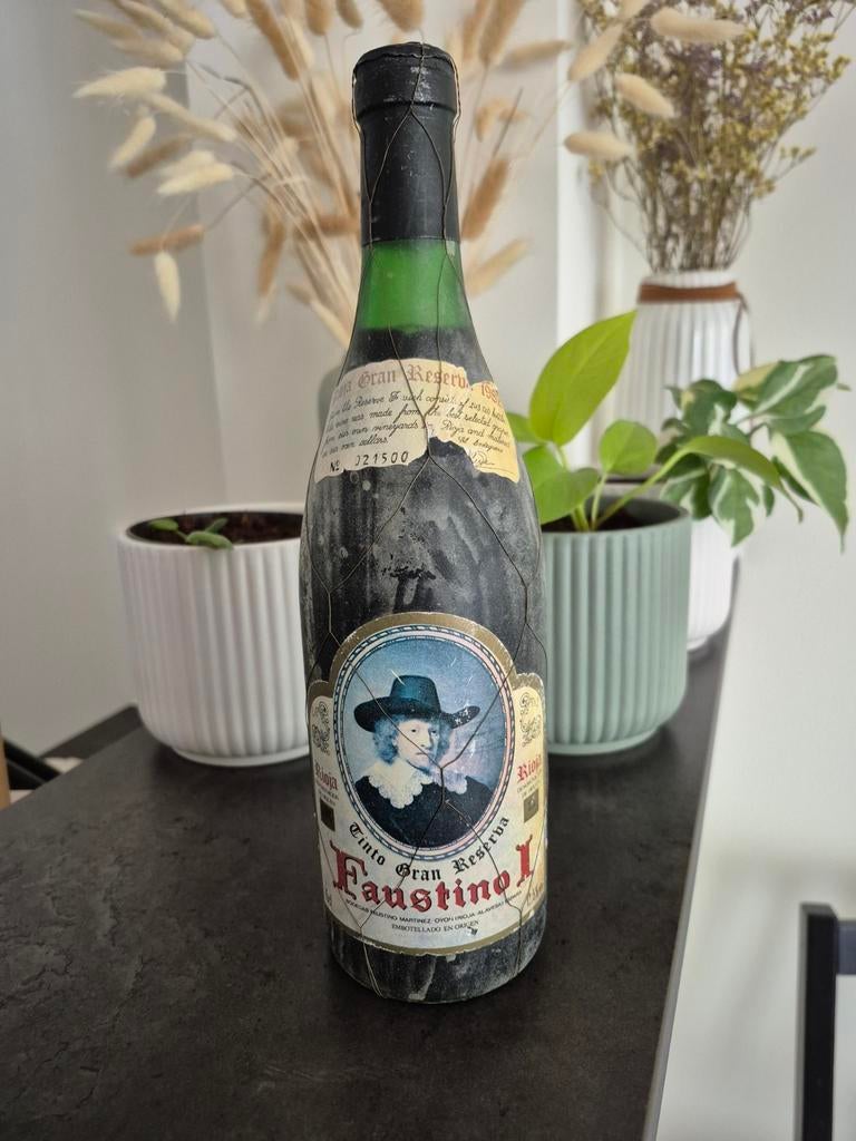 Faustino I Gran Reserva Rioja 1982 Rode Wijn, Gebruikt, Spanje, Ophalen of Verzenden, Rode wijn