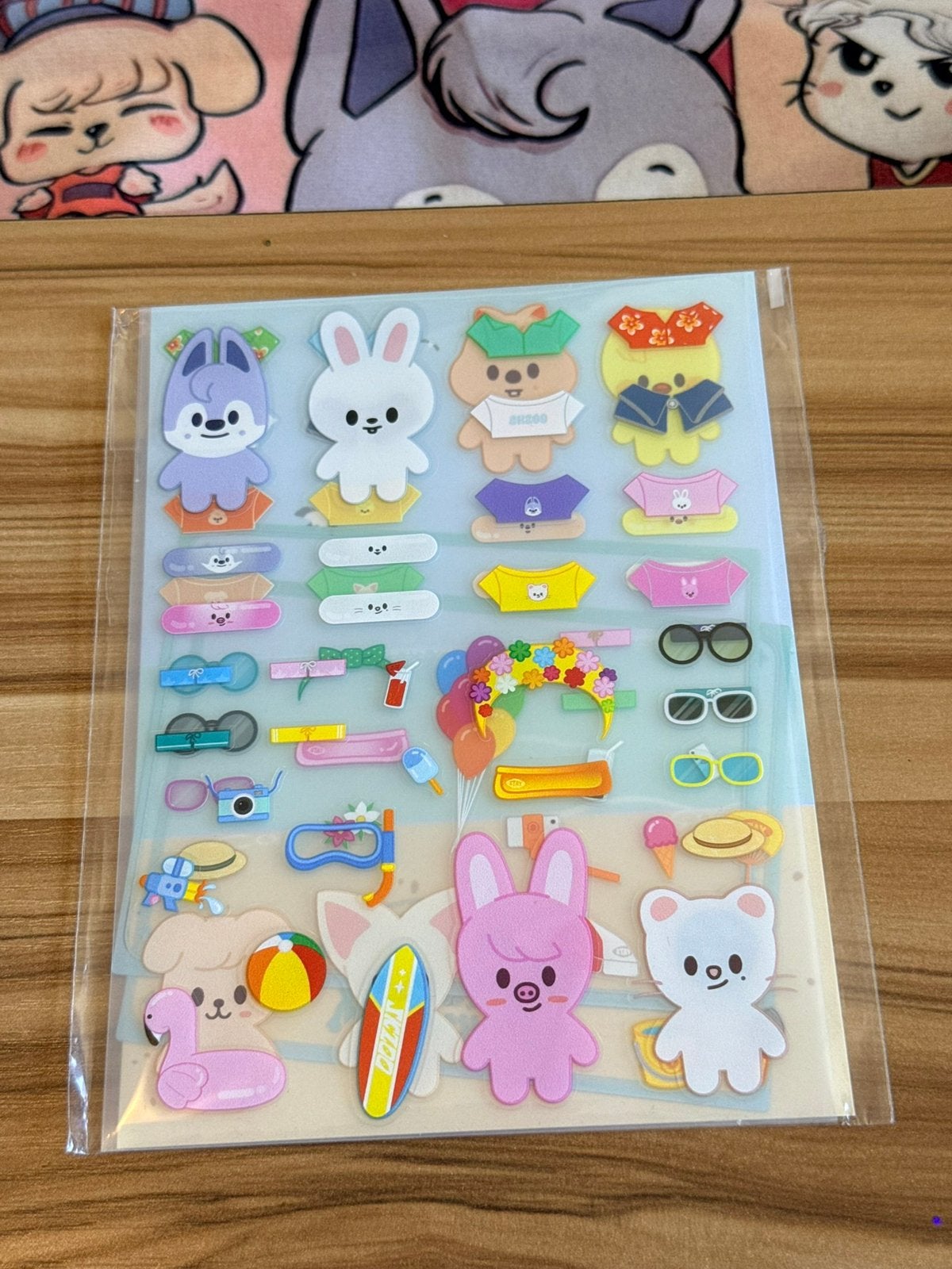 Stray Kids officieel Magic School stickers, Ophalen of Verzenden, Zo goed als nieuw, Foto of Kaart