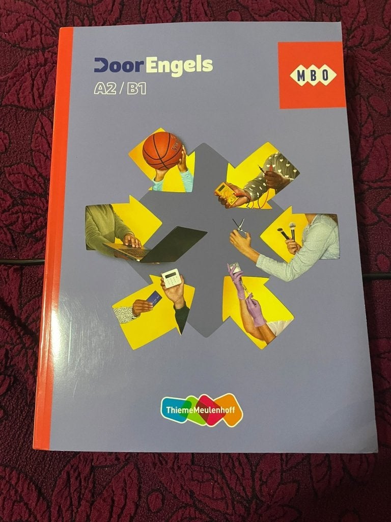 DoorEngels A2-B1 mbo Leerwerkboek - nieuw, Boeken, Ophalen, Engels, ThiemeMeulenhoff, Zo goed als nieuw