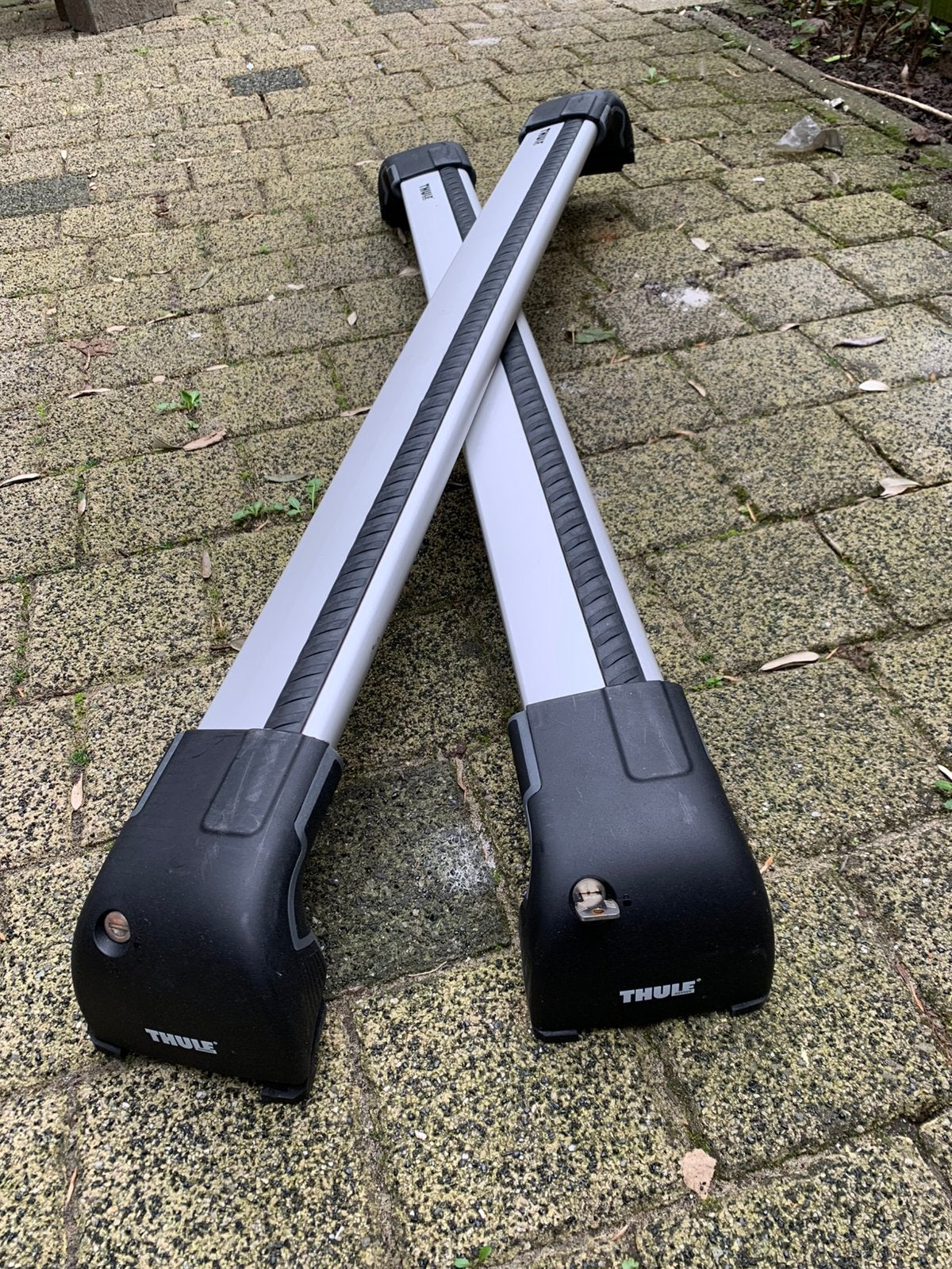 Thule dakdragers mercedes Cklasse w205 estate, Ophalen of Verzenden, Zo goed als nieuw