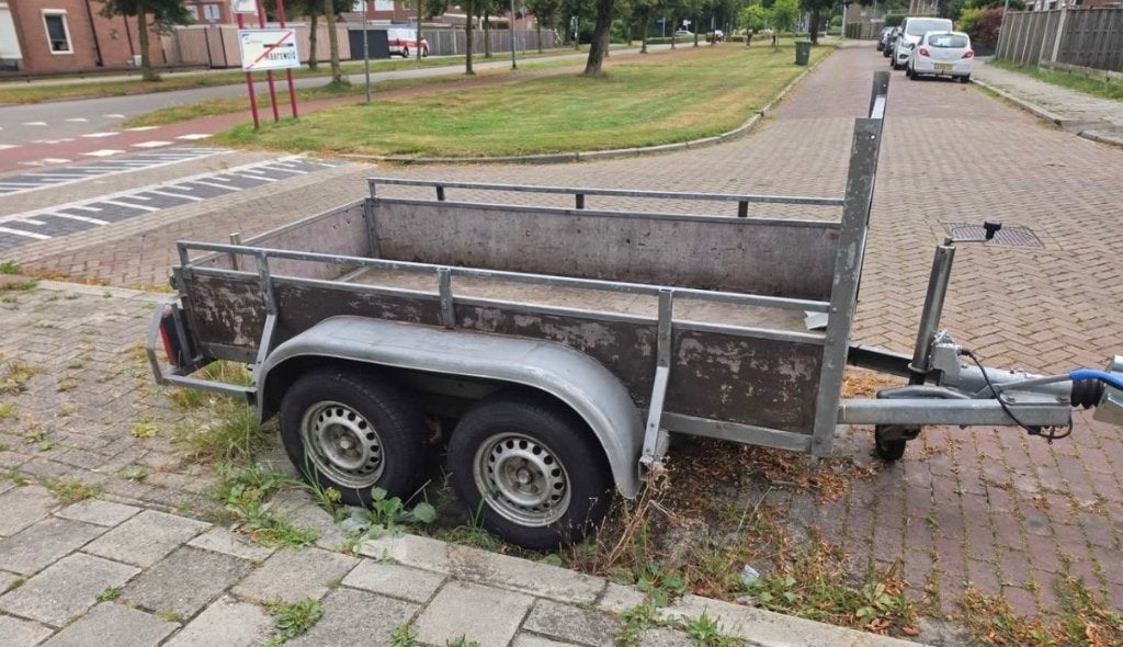 Tandemasser - aanhangwagen, Ophalen, Zo goed als nieuw