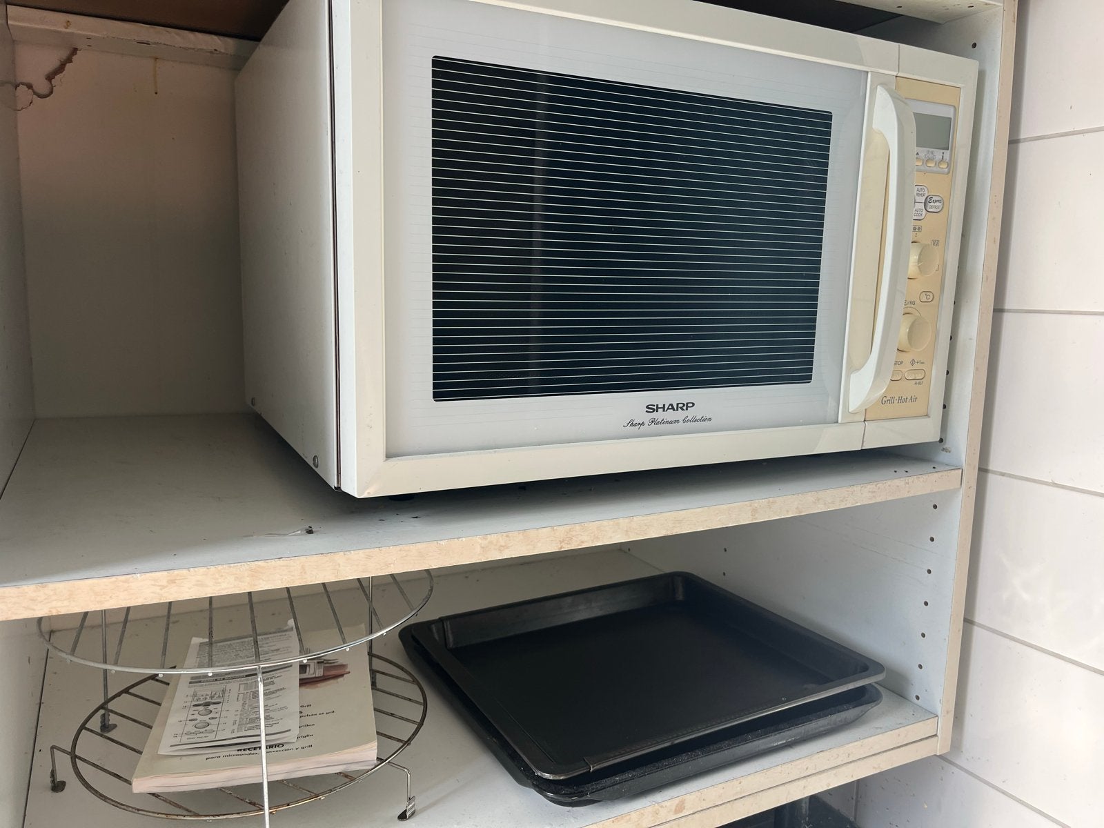 Sharp Combimagnetron R-937 Grill Hot Air - Gebruikt, Ophalen, Combimagnetron, Gebruikt, 60 cm of meer