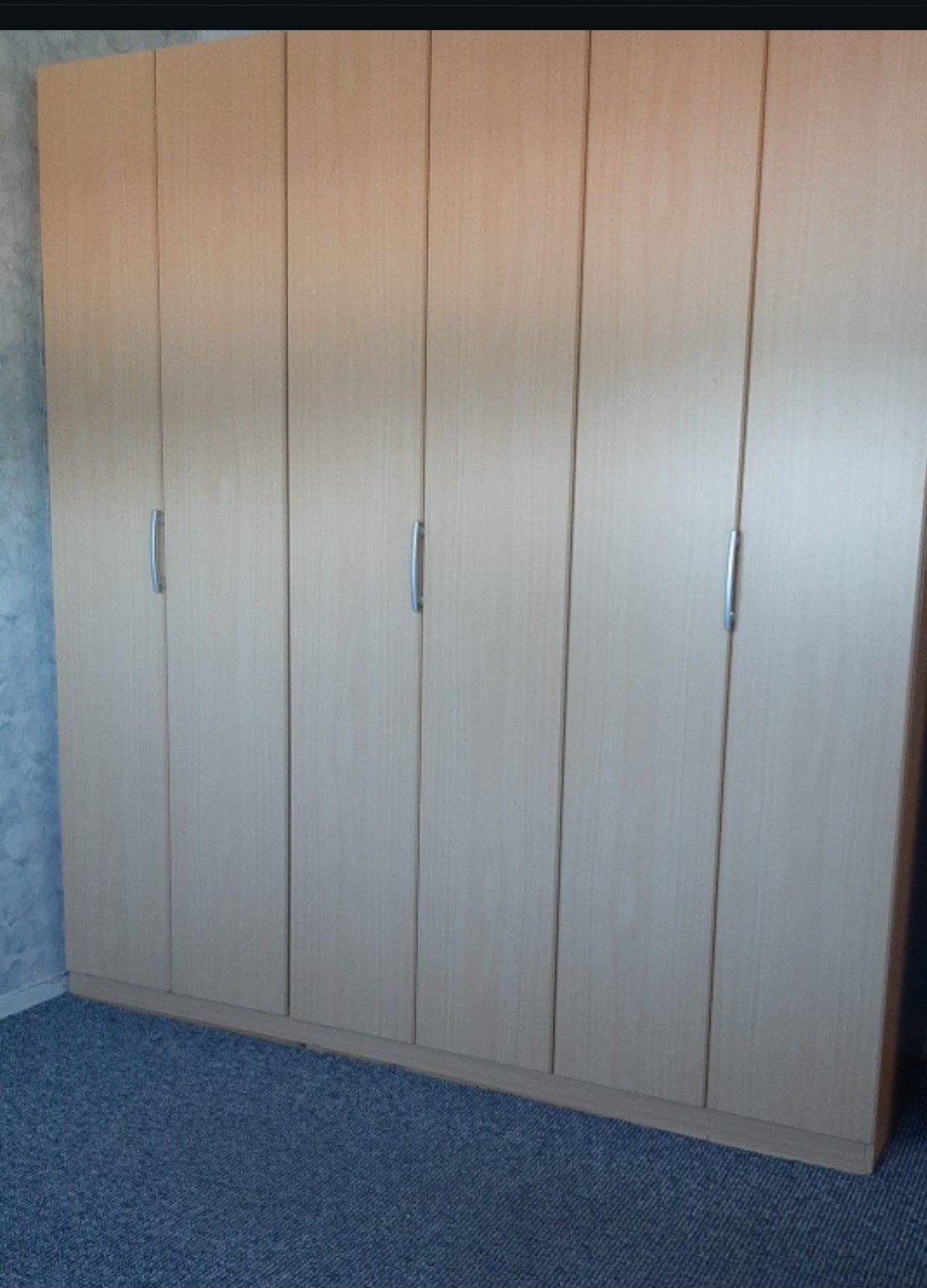 Mooie Keerkast met hang- en legruimte, Met deur(en), Gebruikt, 200 cm of meer, 150 tot 200 cm