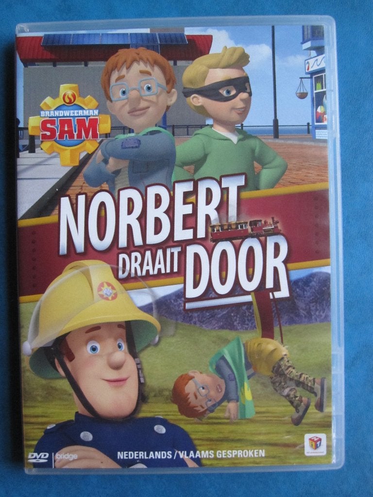 Brandweerman Sam Norbert draait door, Tekenfilm, Ophalen of Verzenden, Zo goed als nieuw, Alle leeftijden
