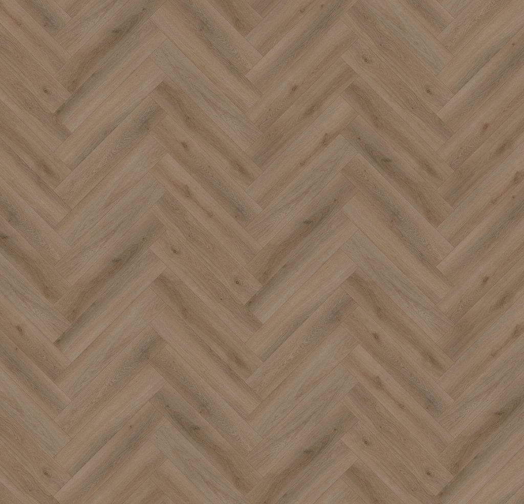 PVC Vloer Visgraat Dryback 08, Nieuw, Ophalen of Verzenden, 50 tot 75 m², Vinyl