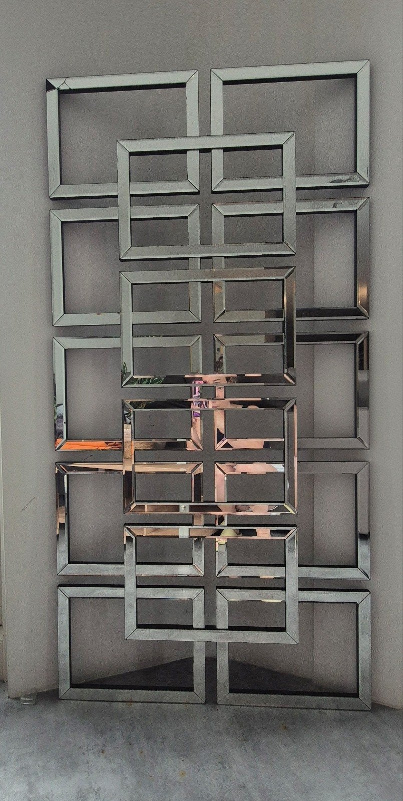 Spiegel wandpaneel, Ophalen, Gebruikt, 75 tot 100 cm, 150 tot 200 cm
