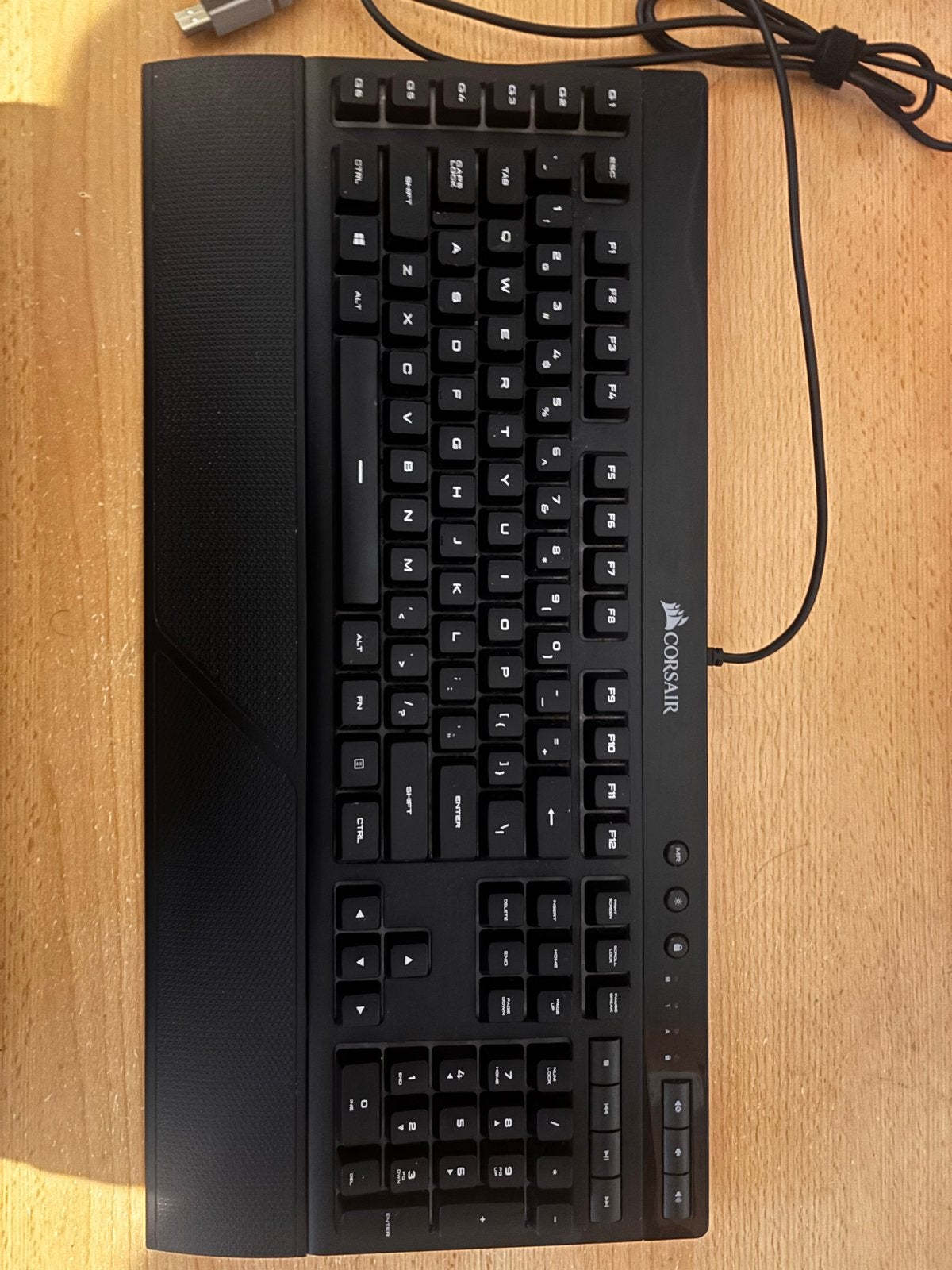 Corsair Gaming Toetsenbord, Gaming toetsenbord, Ophalen of Verzenden, Zo goed als nieuw, Qwerty