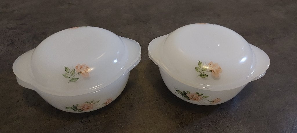 Diverse Acropal servies onderdelen met roze roos, Ophalen, Huis en Inrichting