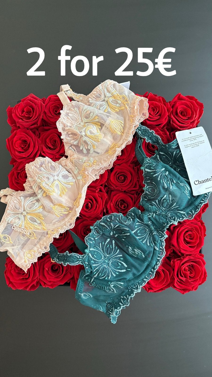 2x Chantelle BH's 70B - Nieuw met kaartjes