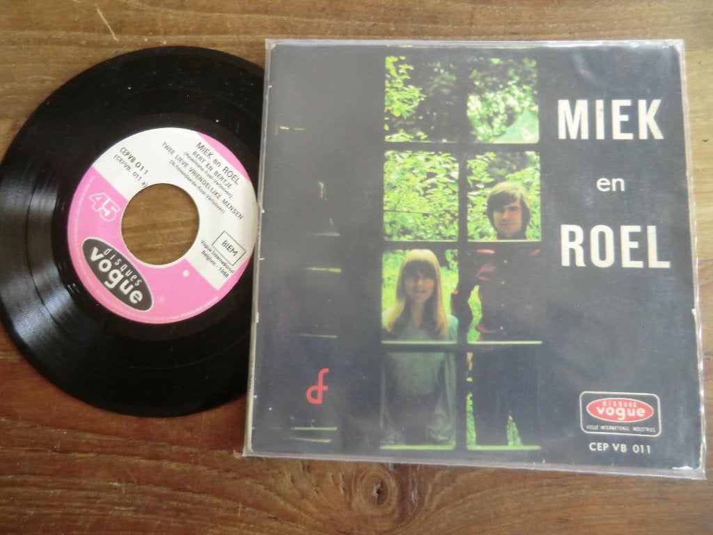miek en roel   bert en bertje    (cep vb 011), Verzenden, Gebruikt, 7 inch, Levenslied of Smartlap