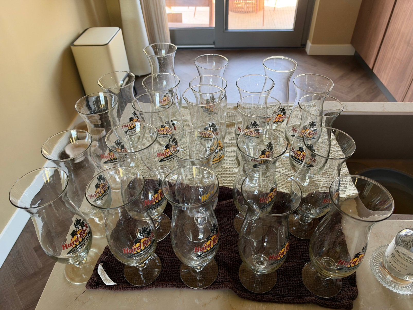 Hardrock hurricane glazen, Ophalen, Zo goed als nieuw, Overige typen