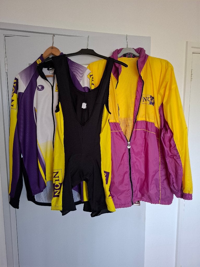 Fietsjack & Regeljas & Fietsbroek XXL, Ophalen of Verzenden, Gebruikt, Kleding