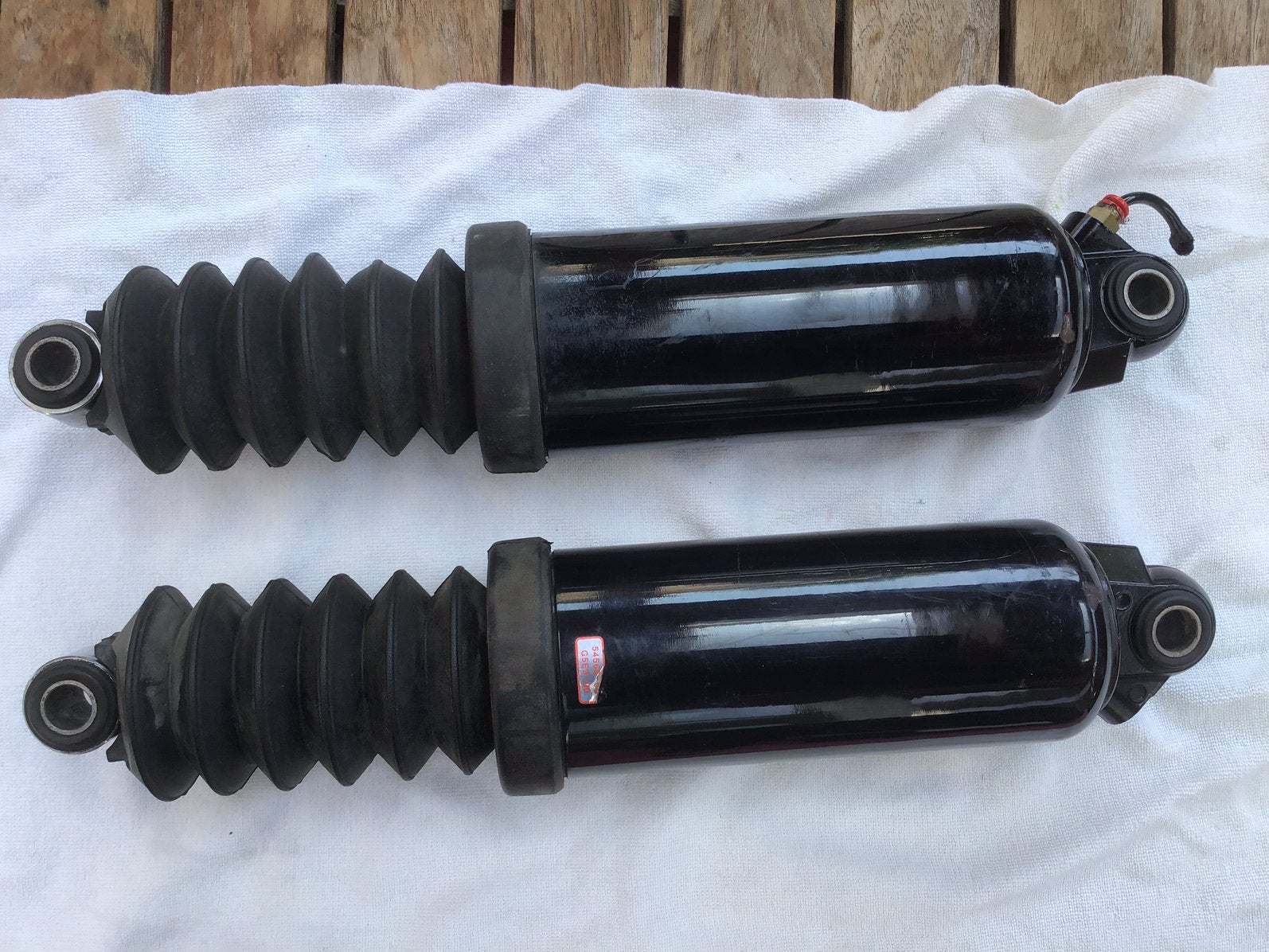 Schokbrekers ex electra 2010, Motoren, Onderdelen | Harley-Davidson, Ophalen of Verzenden, Gebruikt