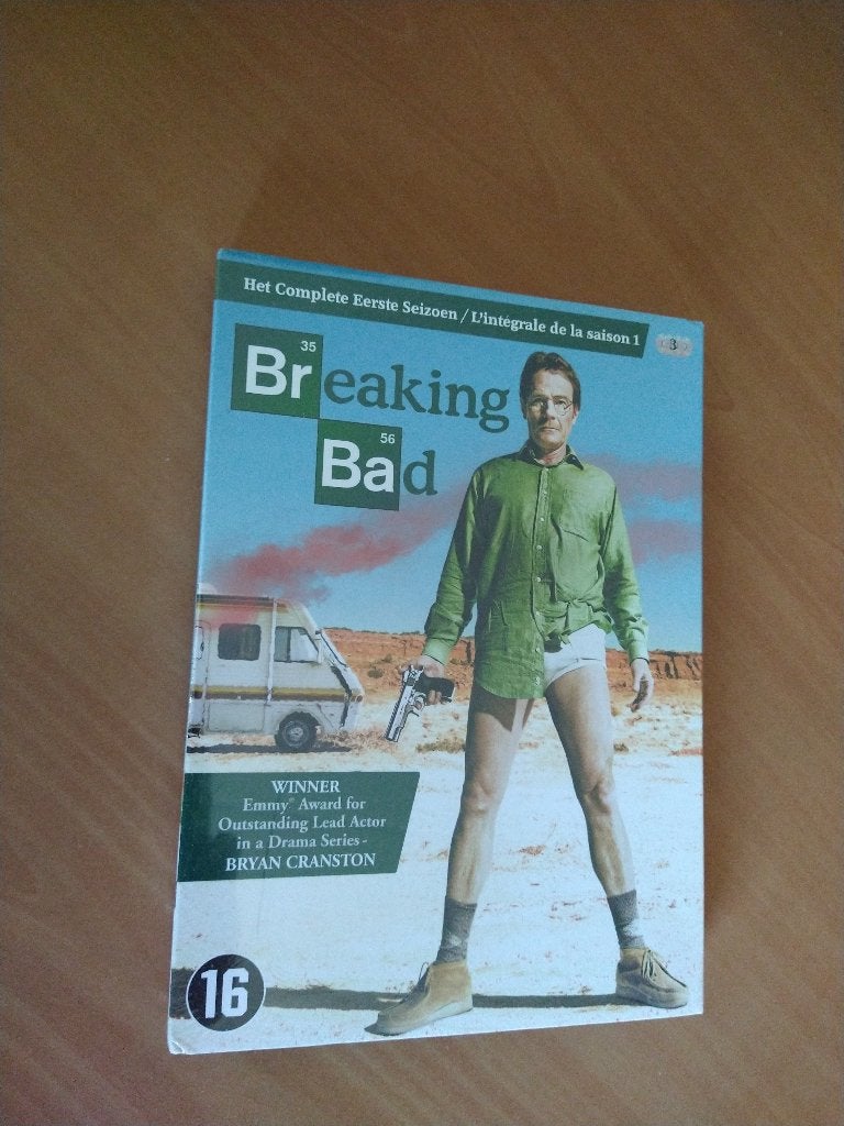 3-DVD Breaking Bad. Het complete eerste seizoen, Vanaf 16 jaar, Ophalen of Verzenden, Zo goed als nieuw, Detective en Krimi