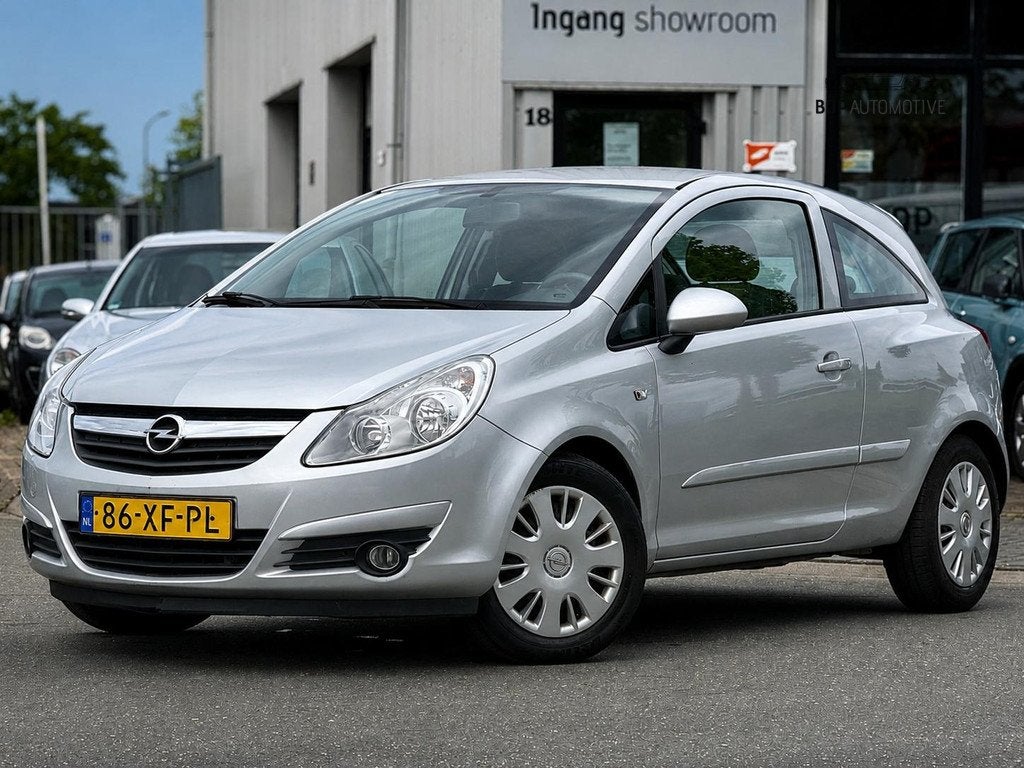 Opel Corsa 1.4-16V Enjoy, Voorwielaandrijving, Stof, Gebruikt, 4 cilinders