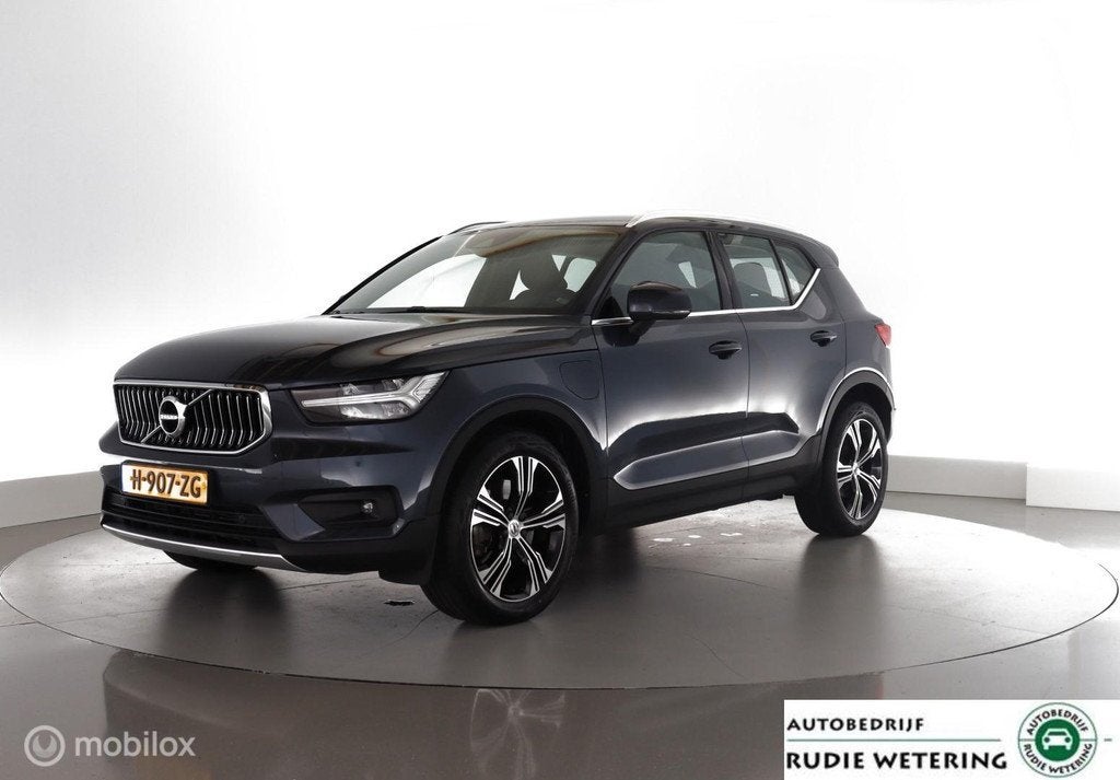 Volvo XC40 1.5 T5 262PK Inscription NL-auto|leer|led|cam|H/K, Auto's, Volvo, 1712 kg, Met garantie (alle), Blauw, Bedrijf