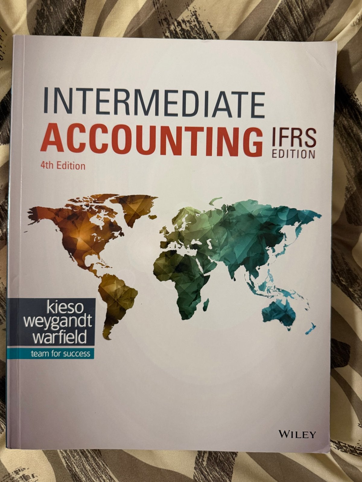 Intermediate Accounting IFRS Edition - Kieso, Weygandt, Warf, Ophalen of Verzenden, Gamma, Nieuw, HBO