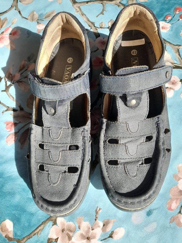 Open schoen Wolky donkerblauw maat 42, Wolky, Blauw, Ophalen of Verzenden, Sneakers of Gympen