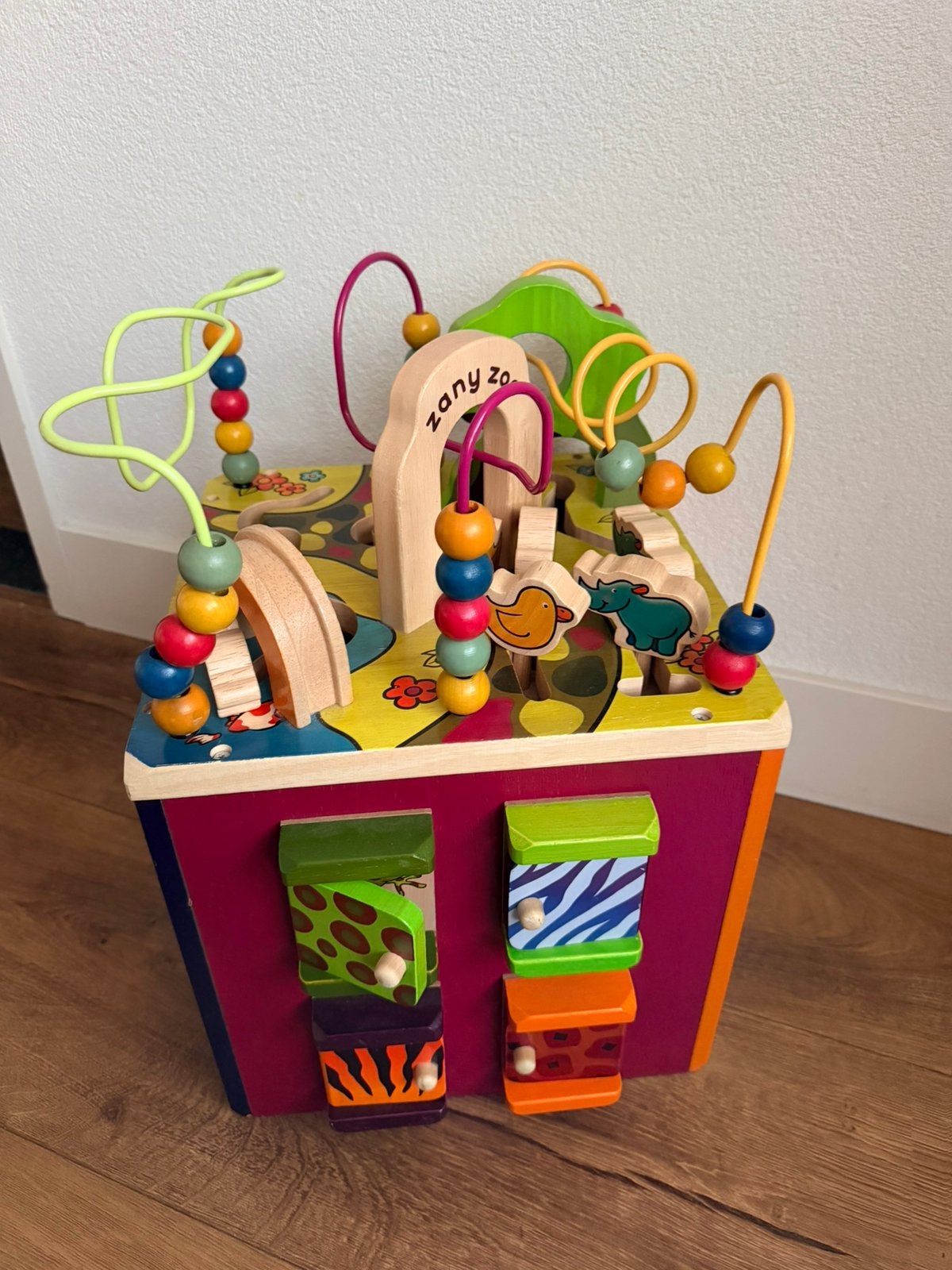 Zany zoo activiteiten kubus, Kinderen en Baby's, Ophalen, Zo goed als nieuw