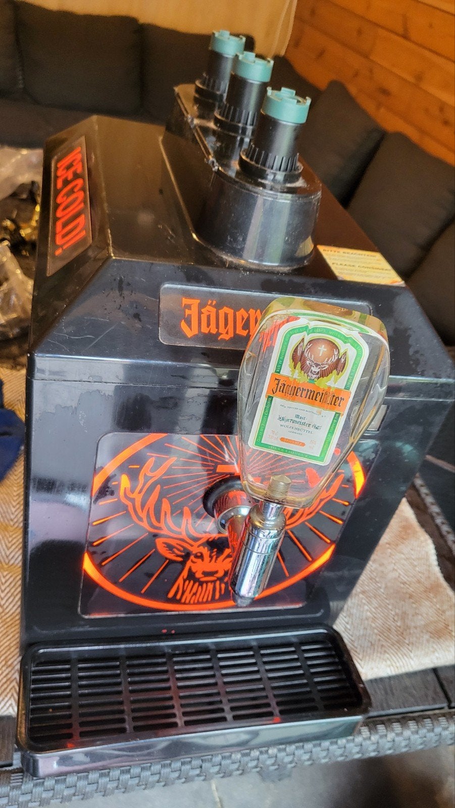 Jagermaster tap, Ophalen, Overige merken